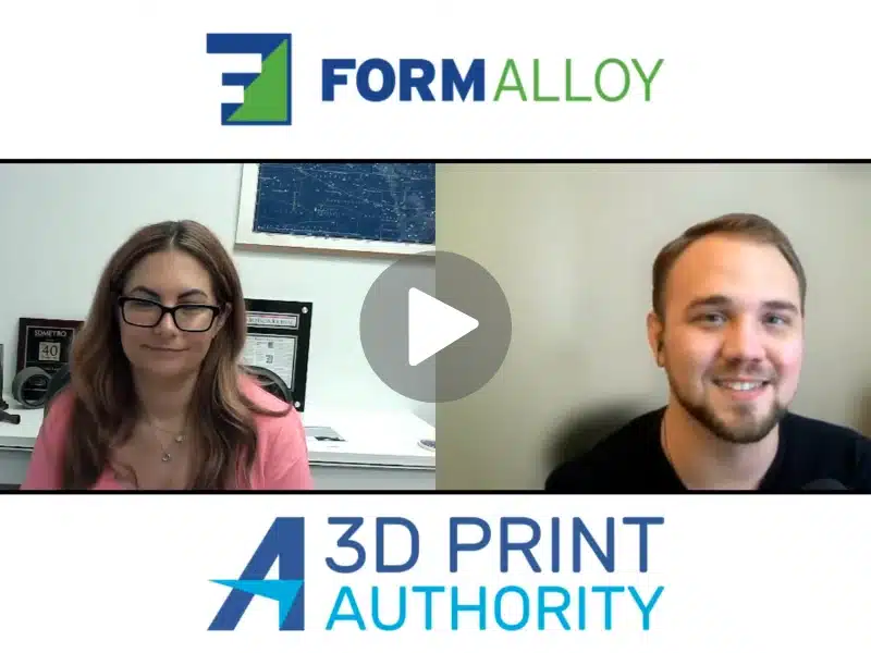 FormAlloy CEO Melanie Lang joins 3D Print Authority podcast to discuss advanced DED metal additive manufacturing, 3D printing innovations, and industry trends.