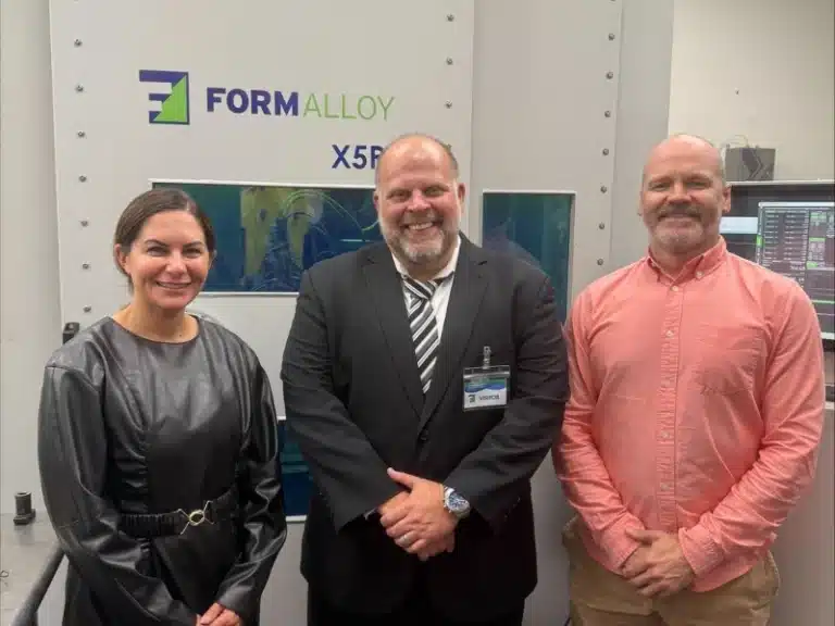 Deputy Assistant Secretary Alex Krutz of the U.S. Department of Commerce Visits FormAlloy