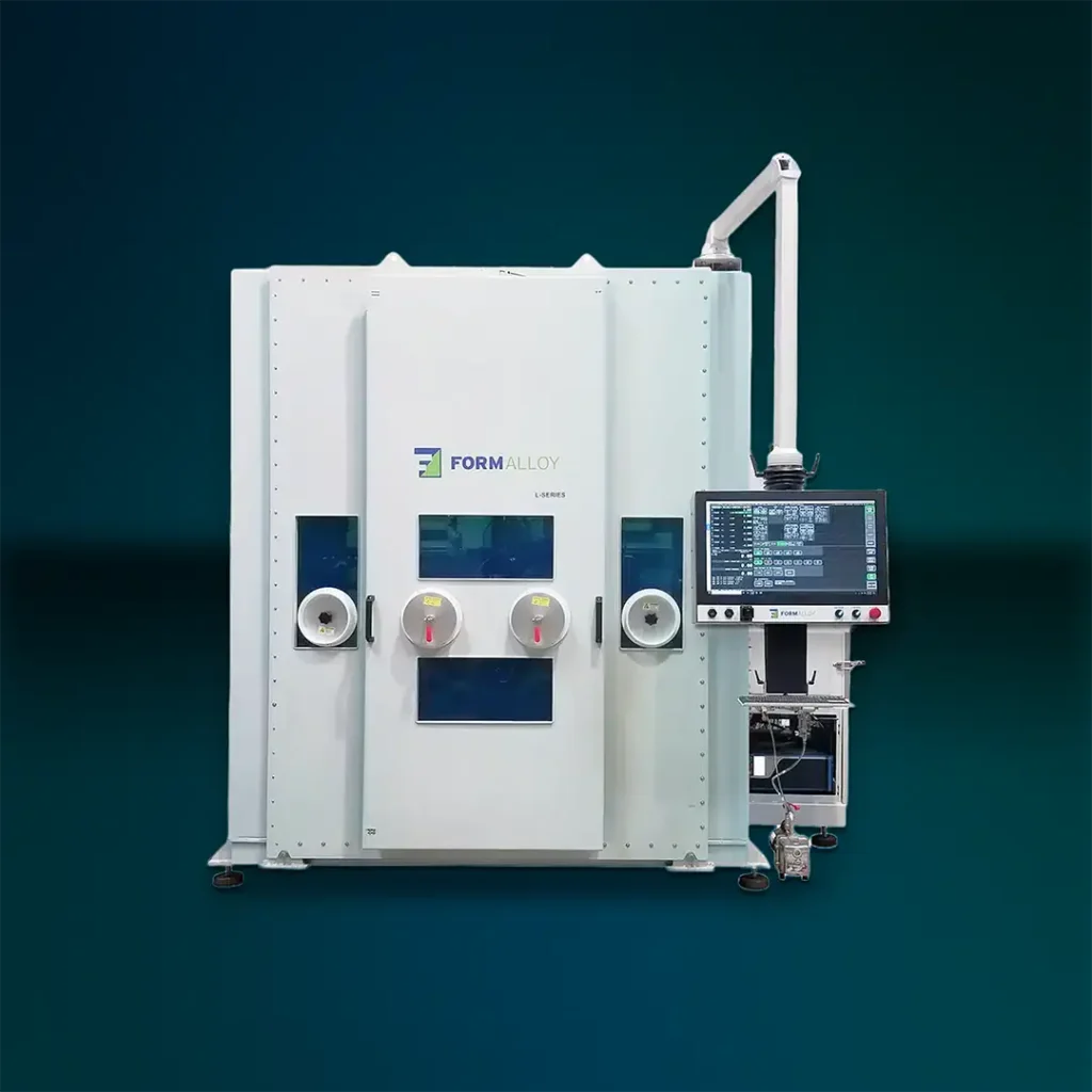 FormAlloy DED machine delivering repeatable and controlled metal production