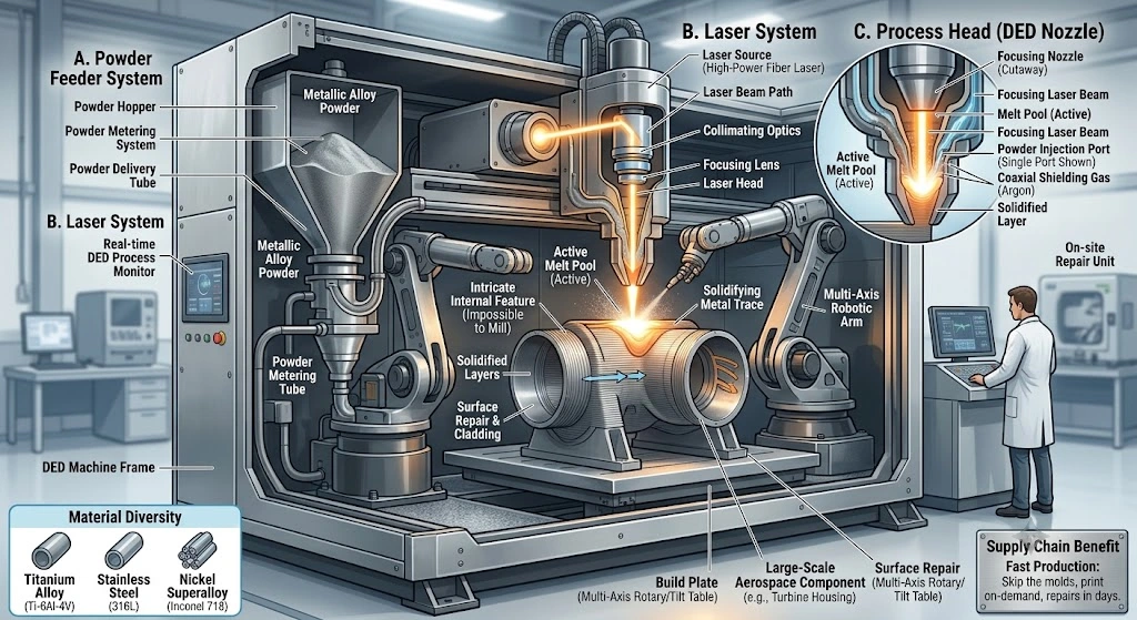 How Does Metal 3D Printing Work to Stop Costly Supply Chain Delays